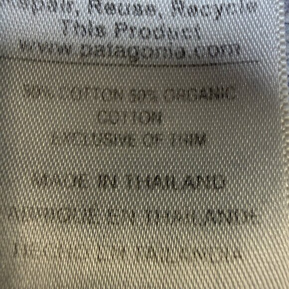 Patagonia Reclaimed Cotton Crew Women’s Medium Gray Quilted GUC - Picture 9 of 13